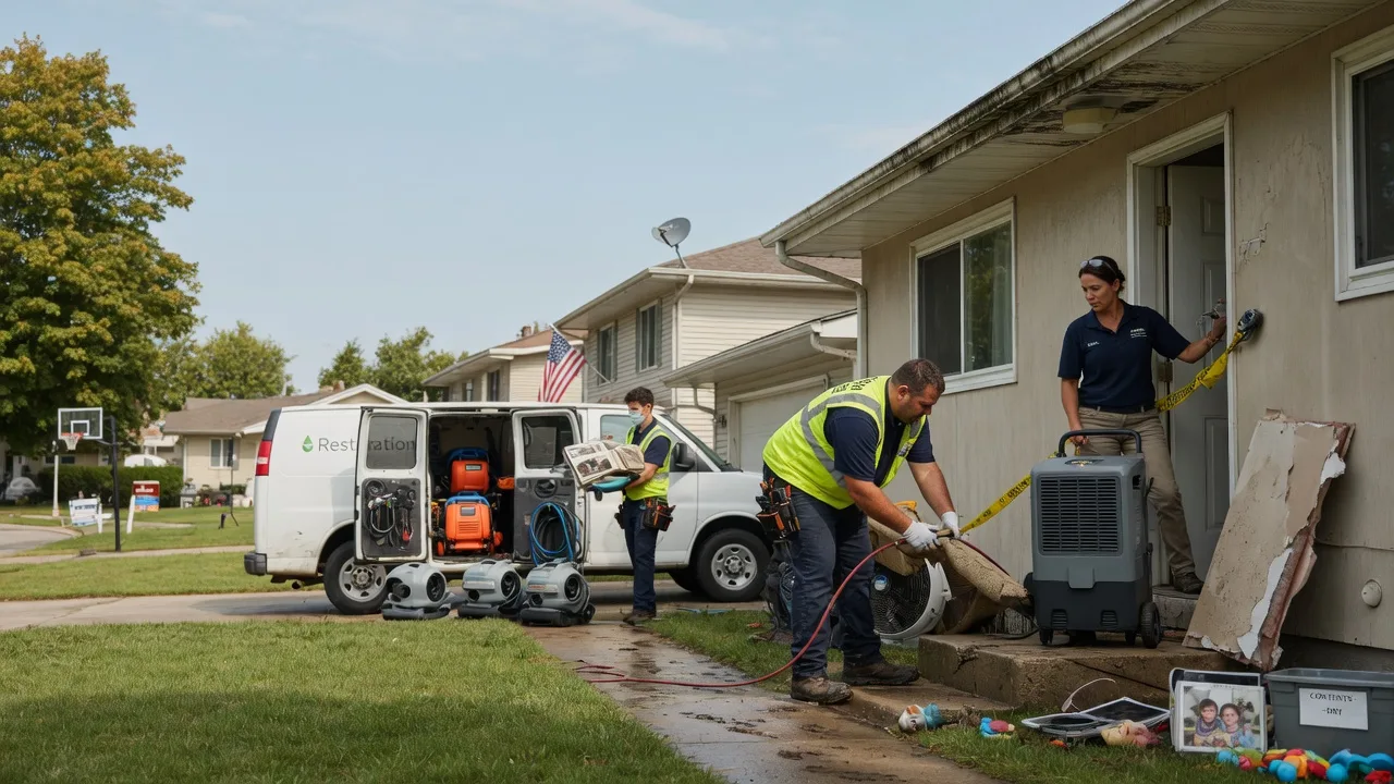 Water Damage Restoration in Nicoma Park, OK near me